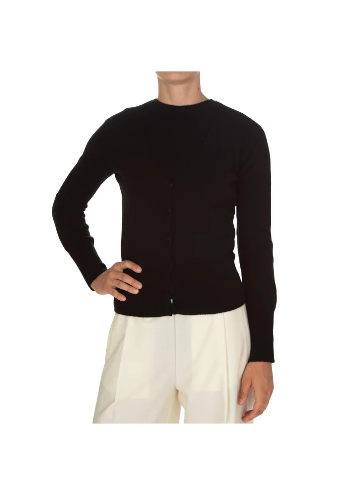 CASHMERE ISLAND | GILET E CARDIGAN KIT APPENNINO NERO Promozione Limitata