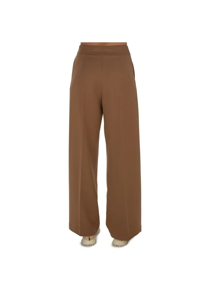 KARTIKA | PANTALONI GAMBA LARGA MARRONE Presa