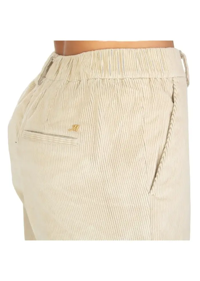 MASON'S | PANTALONI NEW YORK COZY STRAIGHT BEIGE Economico