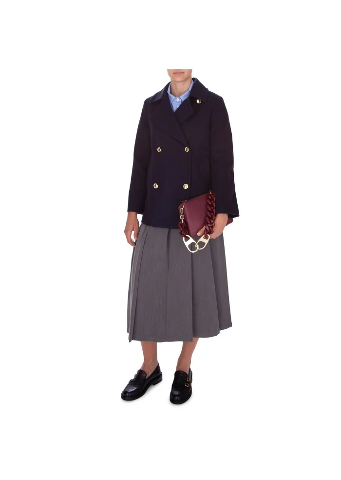 KARTIKA | CAPPOTTO DOPPIOPETTO BLU Hotsell
