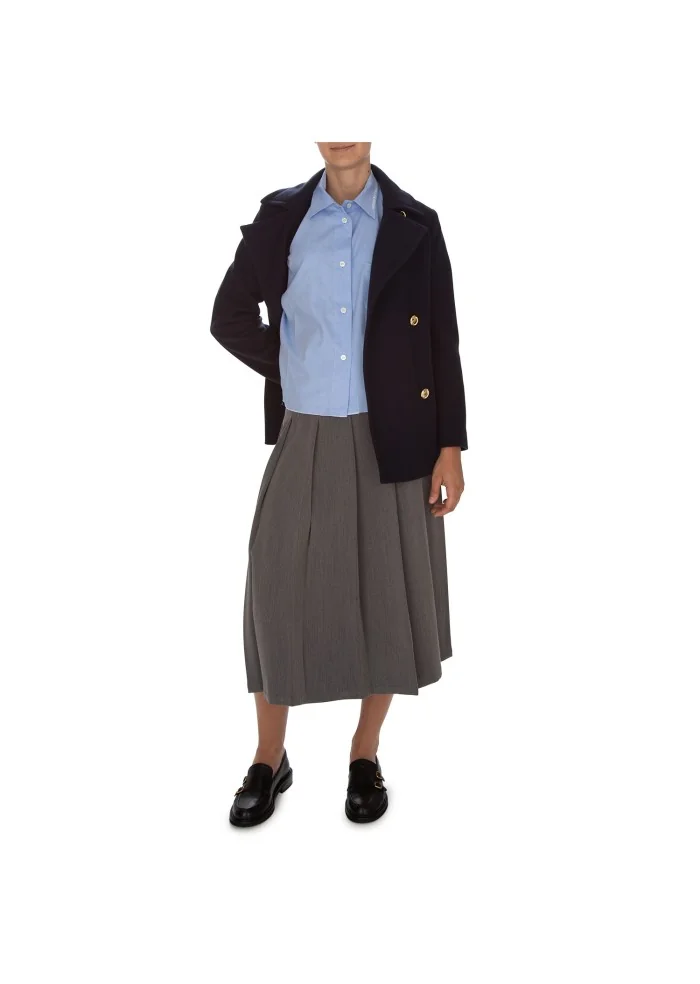 KARTIKA | CAPPOTTO DOPPIOPETTO BLU Hotsell