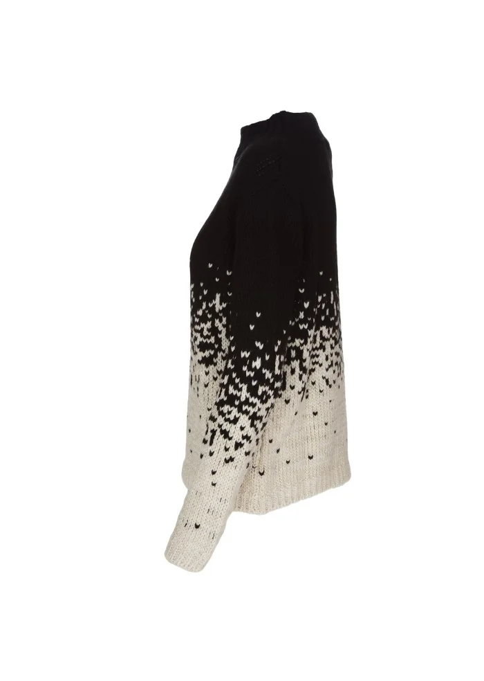 KARTIKA | MAGLIONE MOTIVO SFUMATO NERO BIANCO I Più Venduti
