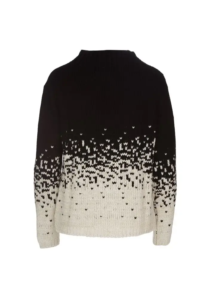 KARTIKA | MAGLIONE MOTIVO SFUMATO NERO BIANCO I Più Venduti