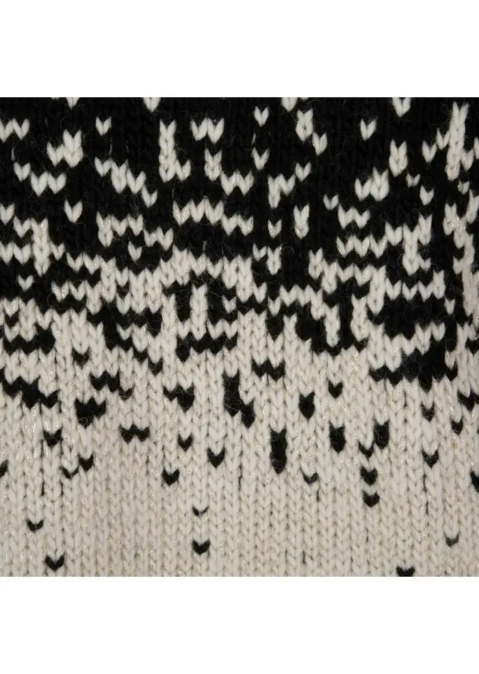 KARTIKA | MAGLIONE MOTIVO SFUMATO NERO BIANCO I Più Venduti