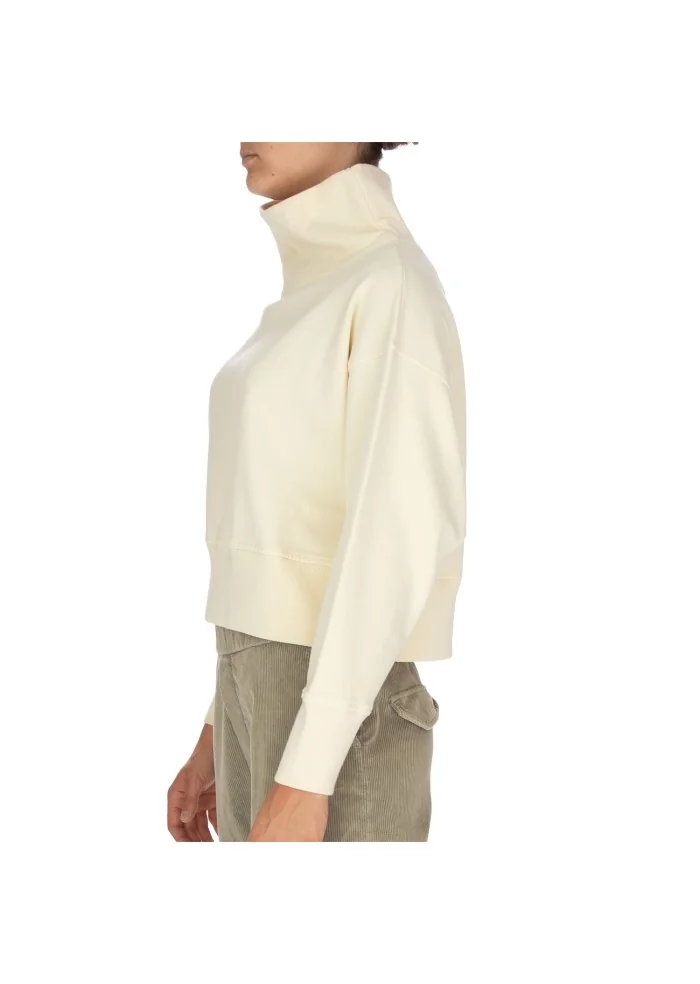 NOUMENO CONCEPT | MAGLIONE COLLO ALTO BIANCO PANNA Negozio