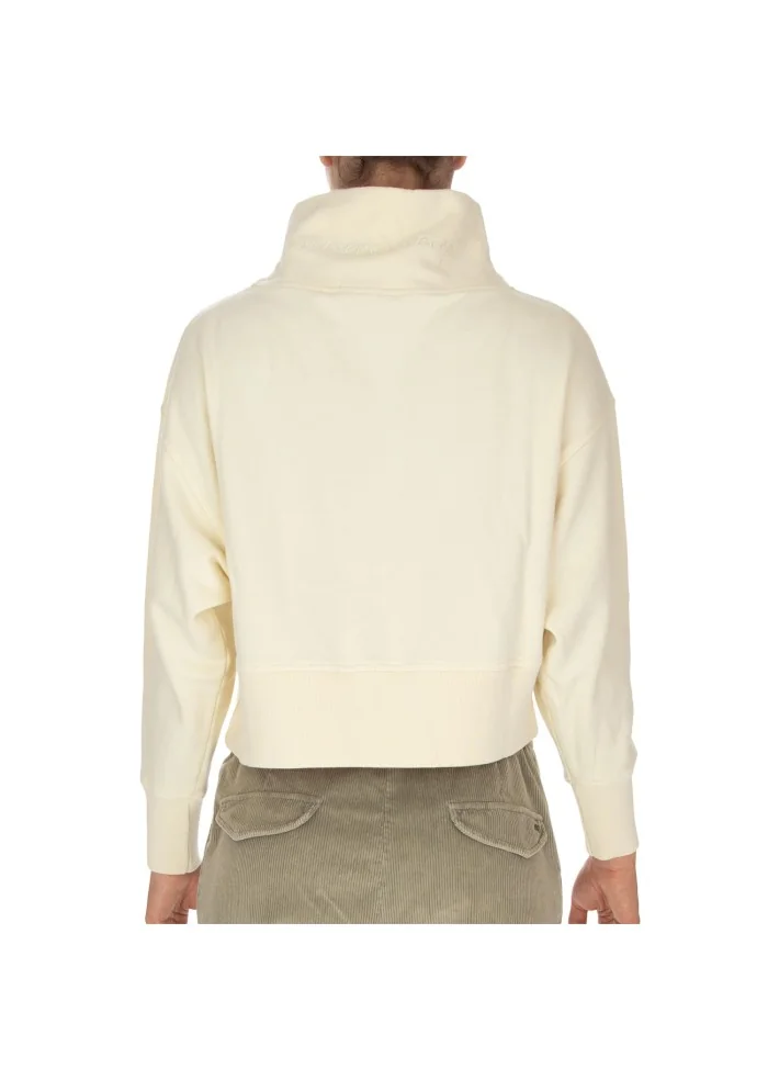 NOUMENO CONCEPT | MAGLIONE COLLO ALTO BIANCO PANNA Negozio