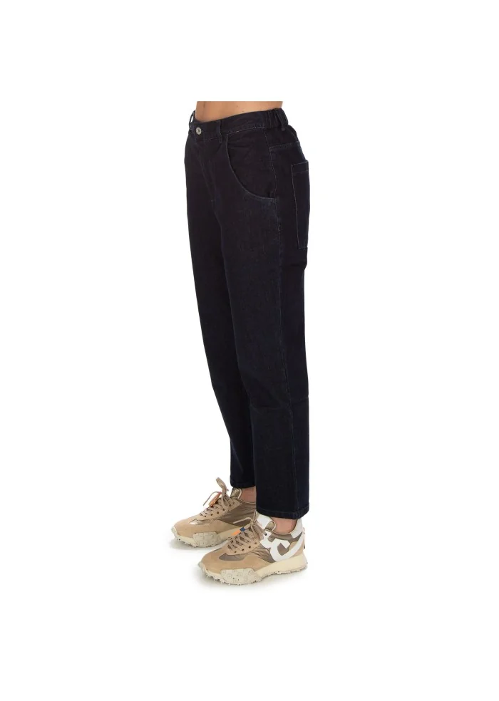 NOUMENO CONCEPT | JEANS SCRITTE POSTERIORI BLU In Saldo