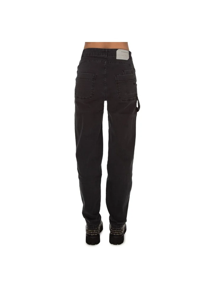 NOUMENO CONCEPT | JEANS GAMBA DRITTA NERO Italia