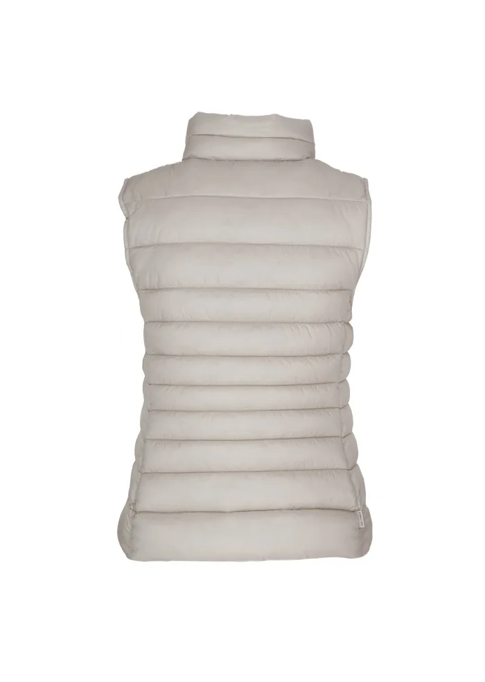 SAVE THE DUCK | GILET PIUMINO IRIS19 LYNN BEIGE In Linea