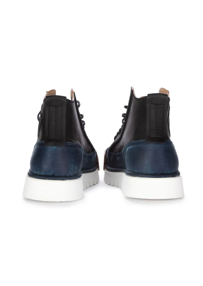 BNG REAL SHOES | SNEAKERS ALTE LA NIGHT BLU NERO Promozione