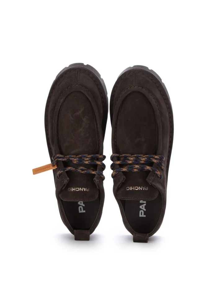 PANCHIC | SCARPE BASSE CREEPER MARRONE SCURO Soddisfazione Garantita