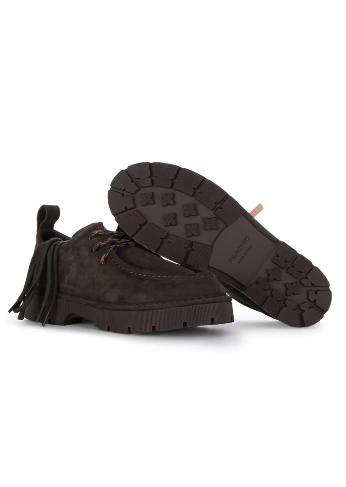 PANCHIC | SCARPE BASSE CREEPER MARRONE SCURO Soddisfazione Garantita