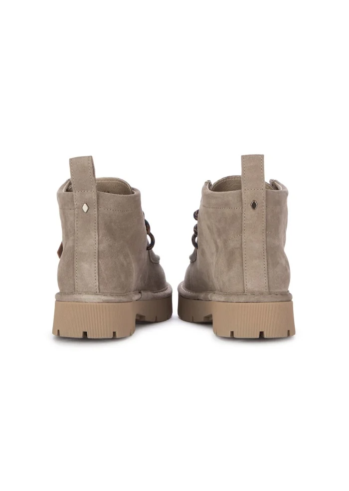 PANCHIC | STIVALETTI ALLACCIATI CREEPER GRIGIO Qualità Garantita