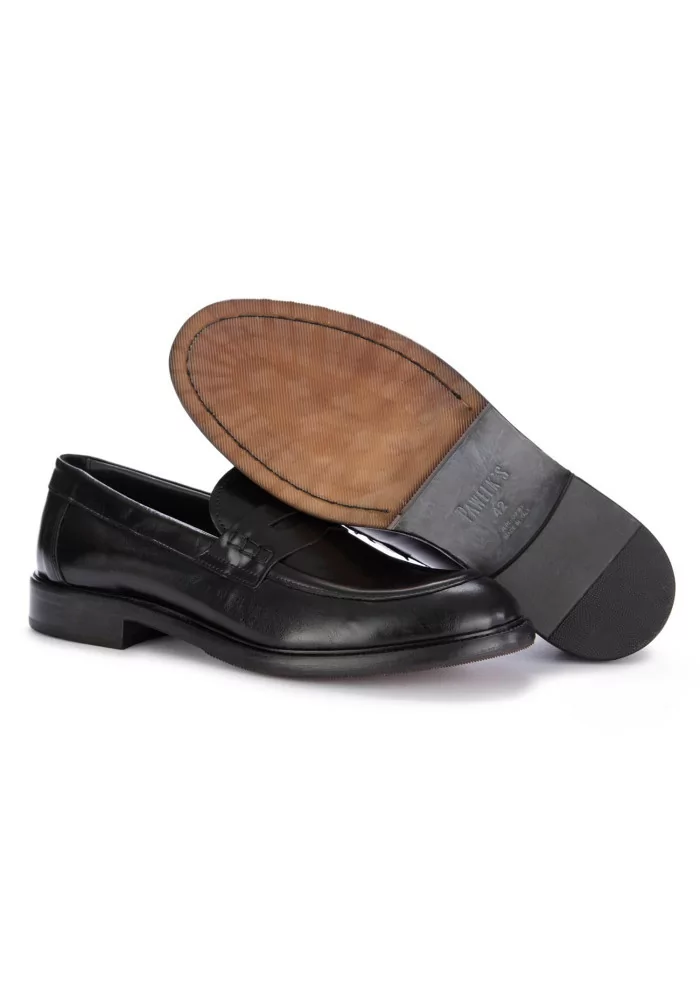 PAWELK'S | MOCASSINI SIERRA PELLE NERO Economico