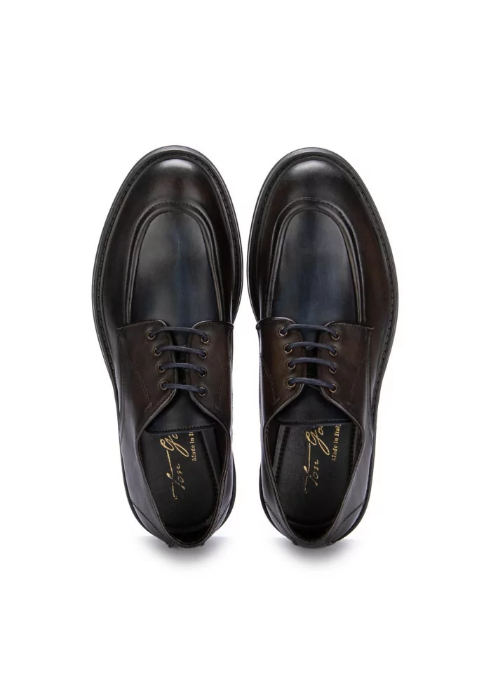 TON GOUT | SCARPE ALLACCIATE MAGICA MARRONE BLU Outlet