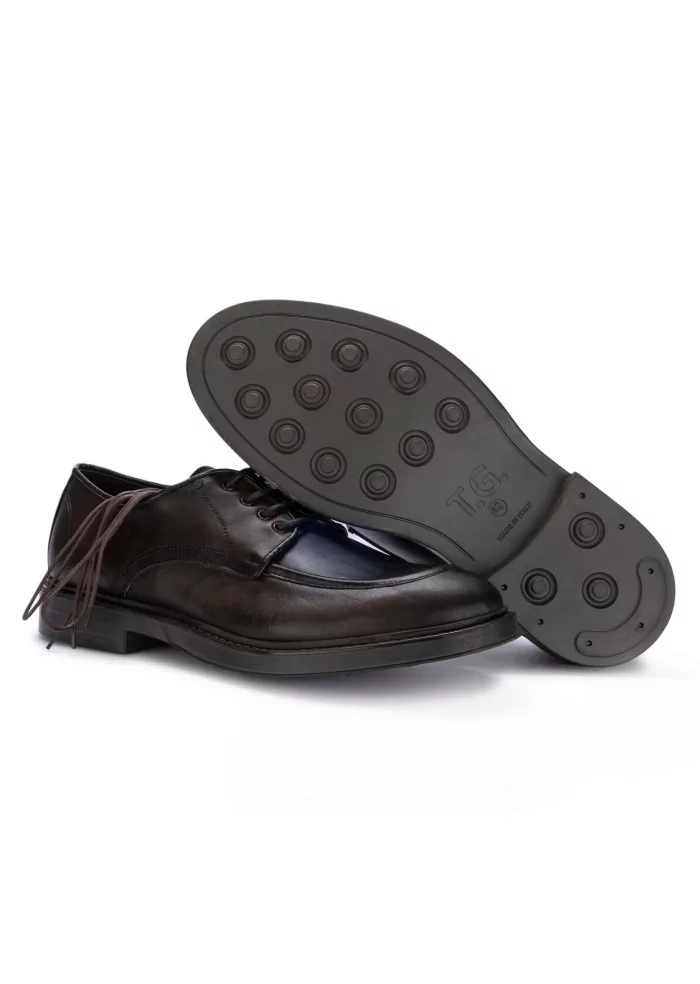 TON GOUT | SCARPE ALLACCIATE MAGICA MARRONE BLU Outlet