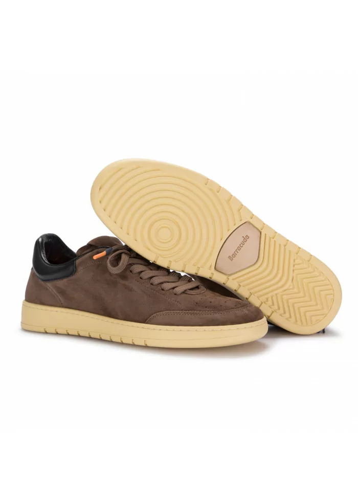 BARRACUDA | SNEAKERS GUGA PELLE SCAMOSCIATA MARRONE In Vendita