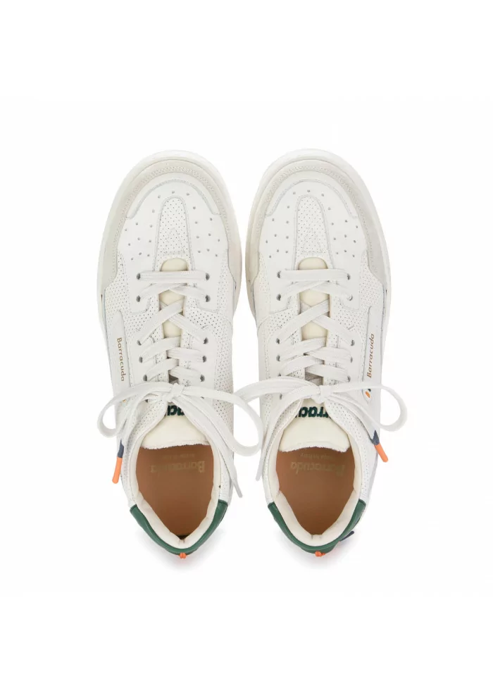 BARRACUDA | SNEAKERS EARVING PELLE BIANCO MARMO Offerte