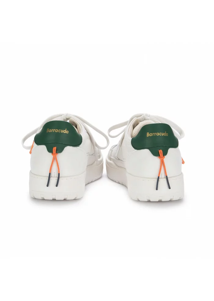 BARRACUDA | SNEAKERS EARVING PELLE BIANCO MARMO Offerte