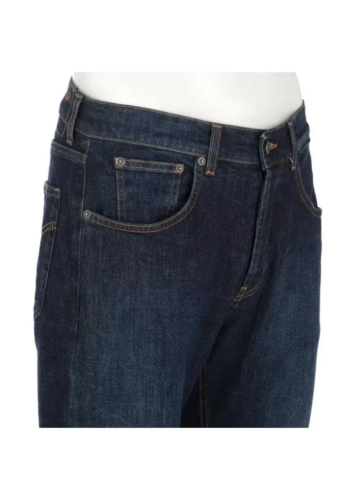 DONDUP | JEANS DIAN CARROT SLIM BLU SCURO In Saldo