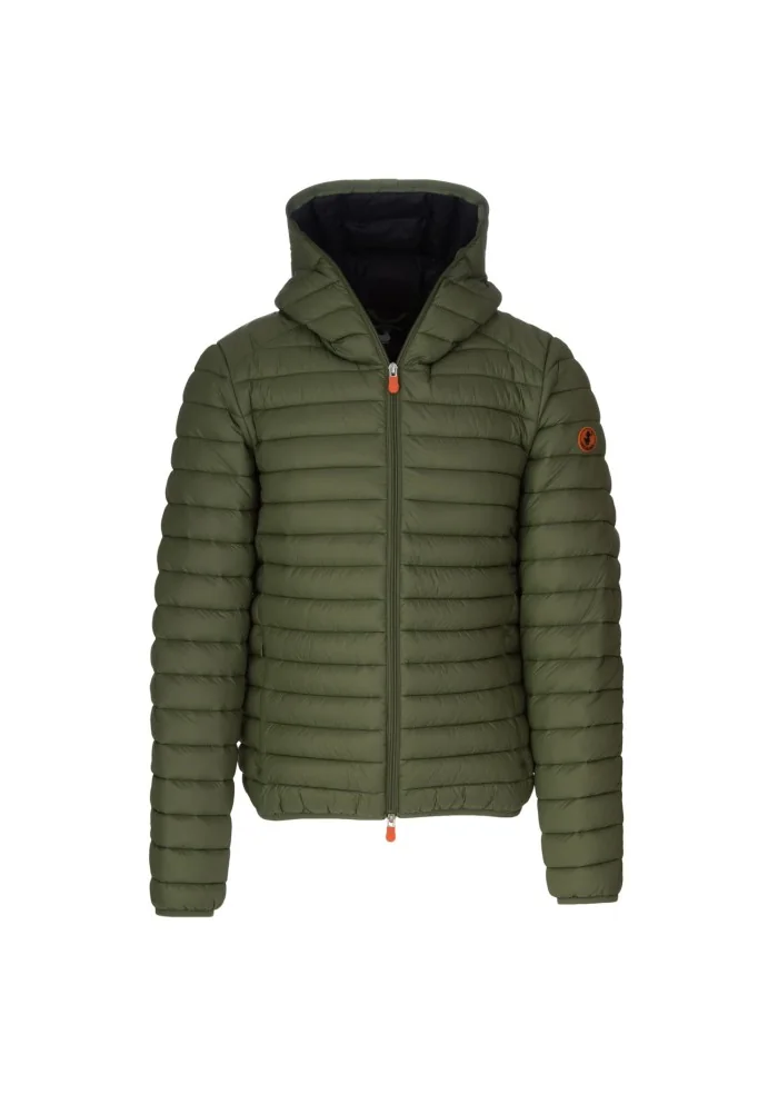 SAVE THE DUCK | PIUMINO GIGA18 DONALD VERDE OLIVA 2025