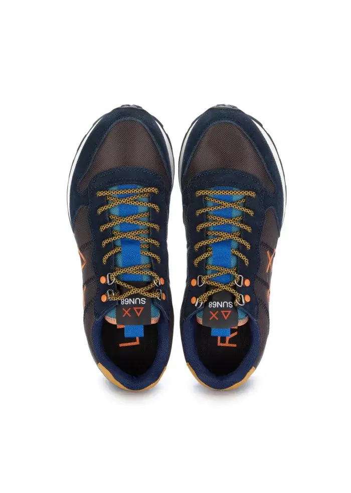 SUN68 | SNEAKERS TOM GOES CAMPING MARRONE MULTICOLORE Consegna Veloce