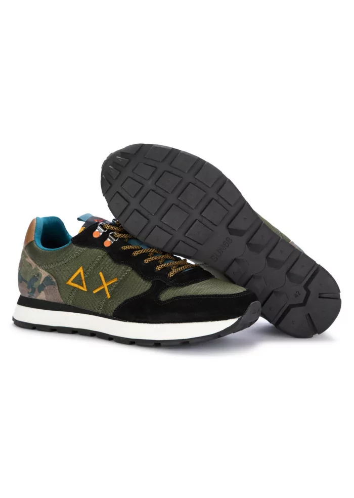 SUN68 | SNEAKERS TOM GOES CAMPING VERDE MILITARE Shopping Online