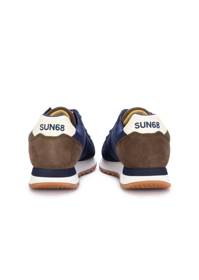 SUN68 | SNEAKERS JAKI WINTER CAMOSCIO NYLON BLU SCURO Convenienza