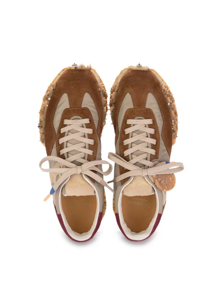 BARRACUDA | SNEAKERS CAMOSCIO NYLON MARRONE TORTORA Online