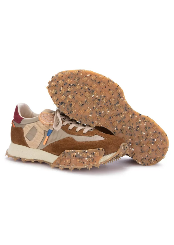 BARRACUDA | SNEAKERS CAMOSCIO NYLON MARRONE TORTORA Online
