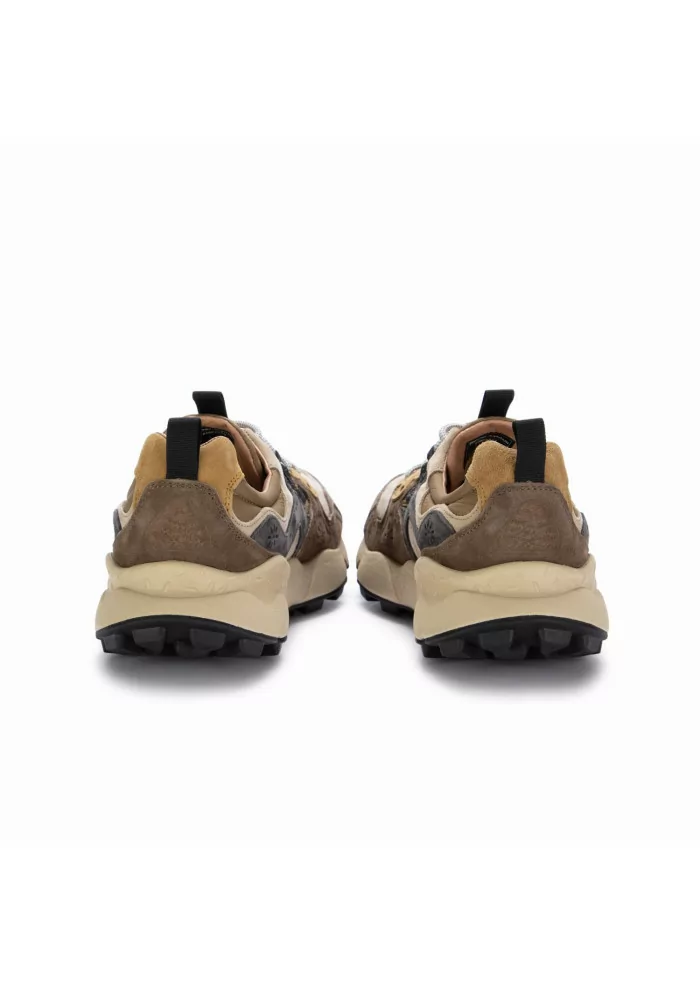 FLOWER MOUNTAIN | SNEAKERS YAMANO 3 CAMOSCIO NYLON MARRONE Outlet