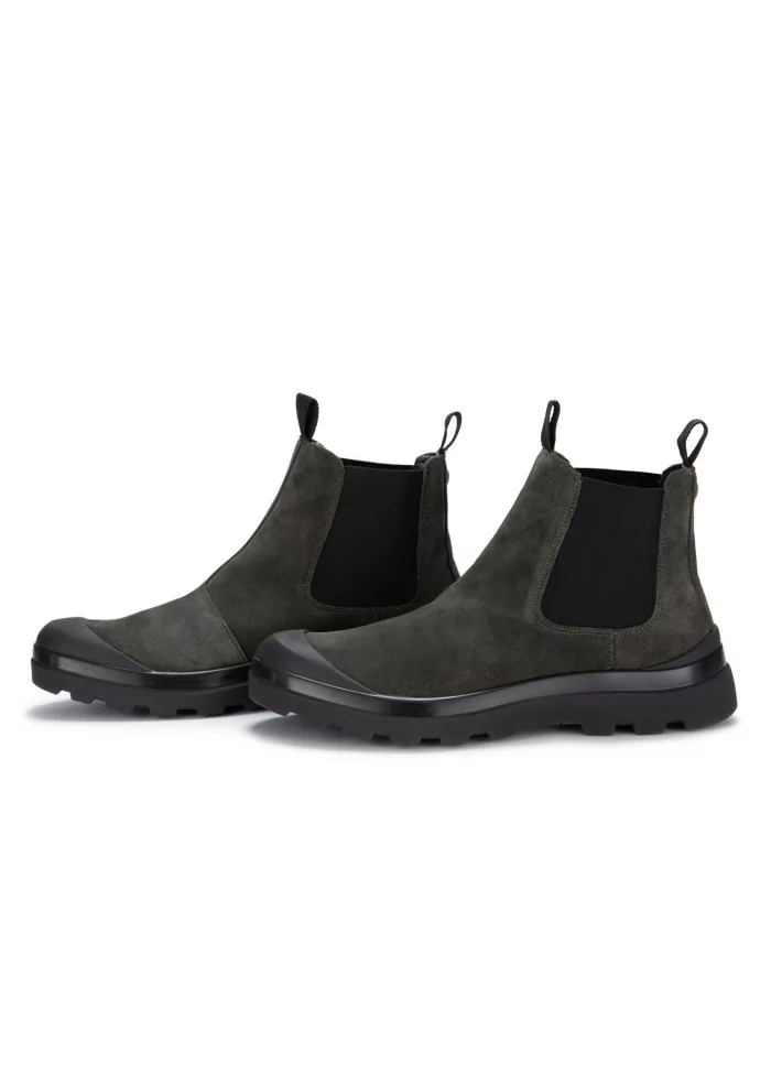 PANCHIC | STIVALETTI CHELSEA CAMOSCIO GRIGIO SCURO Vendite Flash