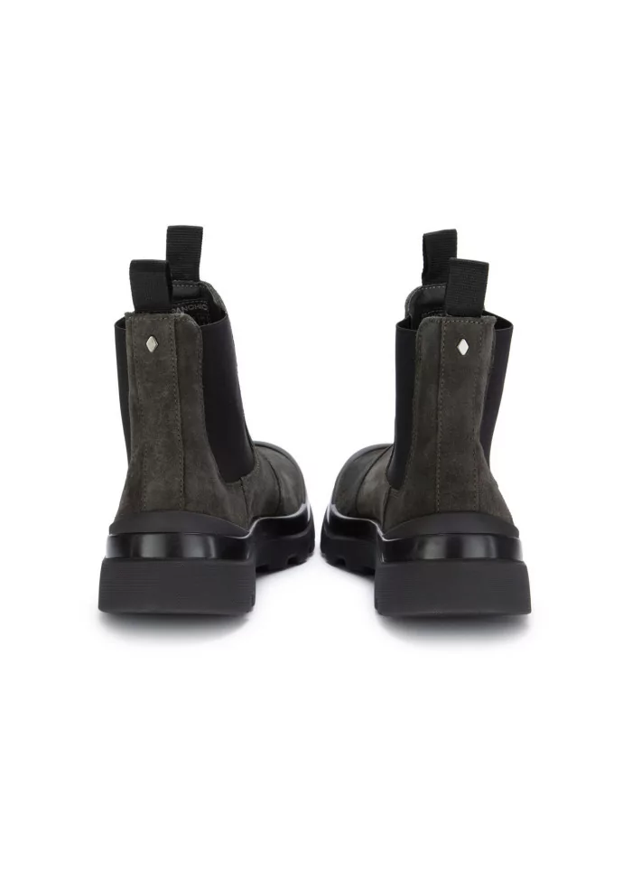PANCHIC | STIVALETTI CHELSEA CAMOSCIO GRIGIO SCURO Vendite Flash