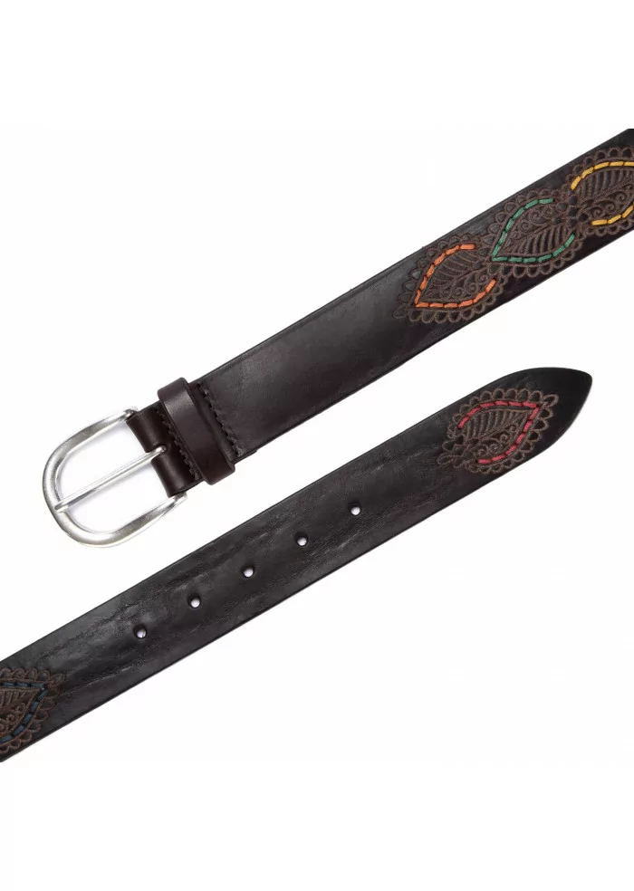 ORCIANI | CINTURA BULL GAUCHO CUOIO MARRONE Moda