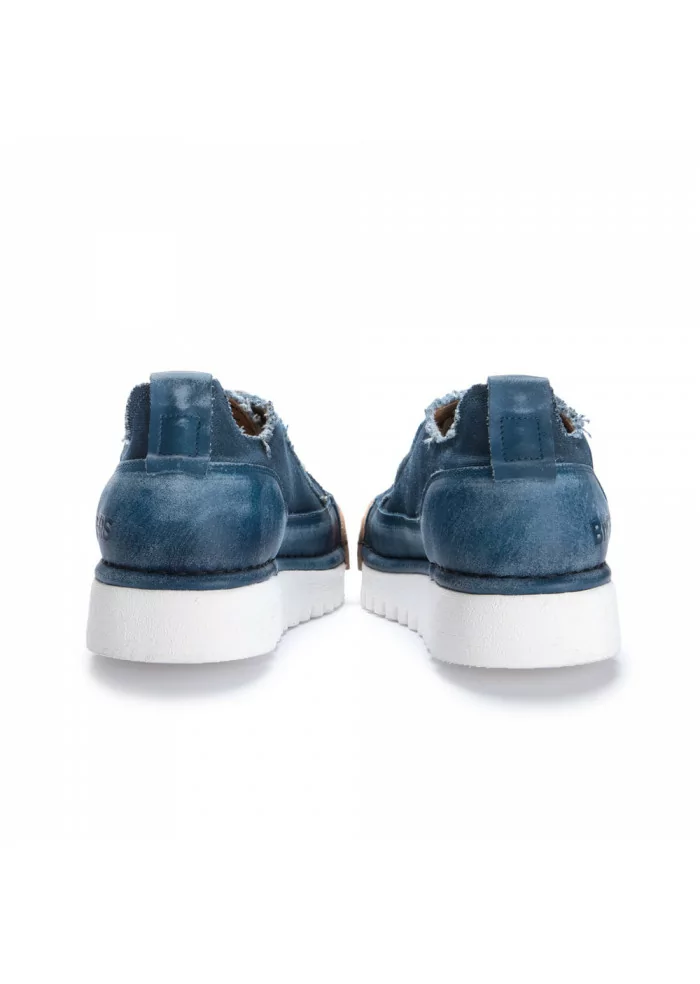 BNG REAL SHOES | SNEAKERS "LA JEANS" CANVAS BLU 2025