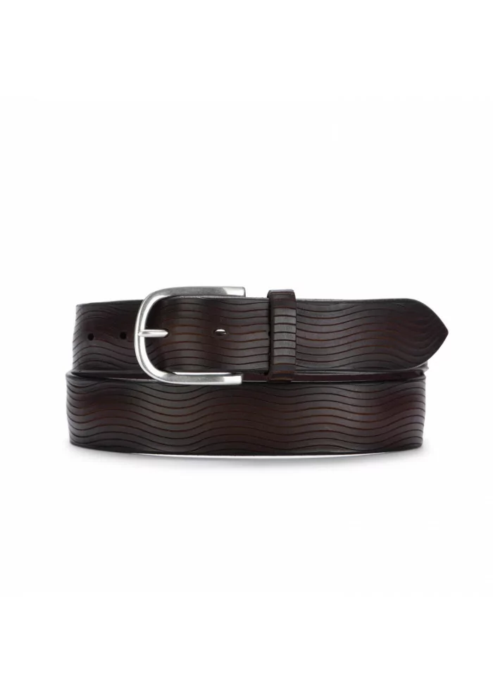 ORCIANI | CINTURA ONDA BULL SOFT MARRONE Italia