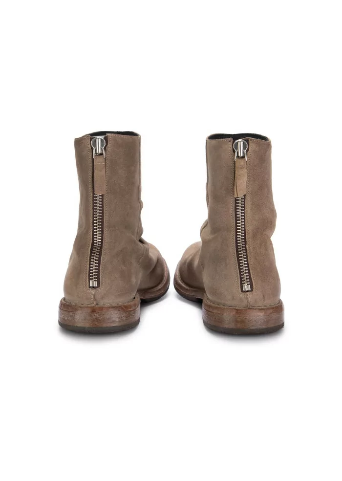 MOMA | STIVALETTI PELLE CAMOSCIO ZIP BEIGE 2025