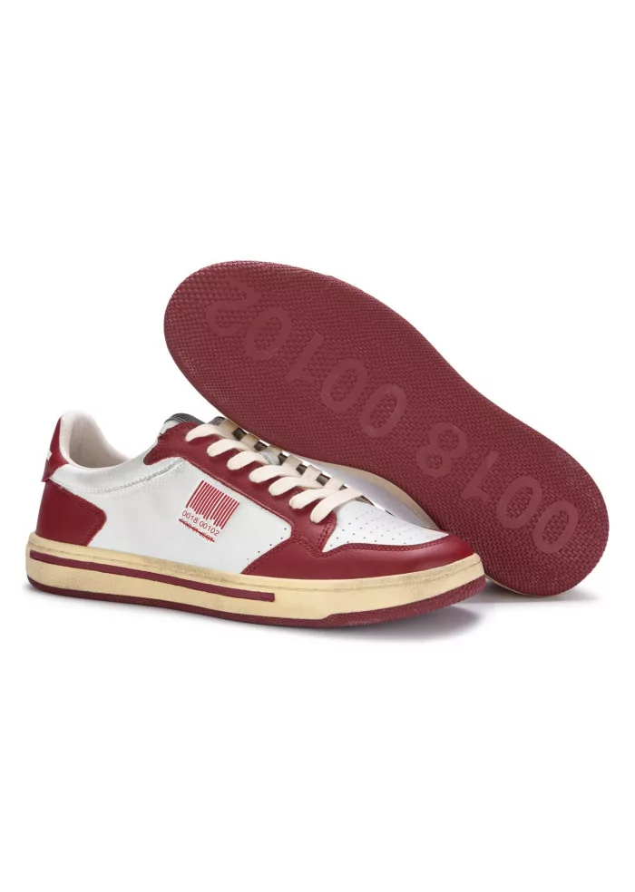 PRO 01 JECT | SNEAKERS P7BM PELLE BIANCO ROSSO Vendita