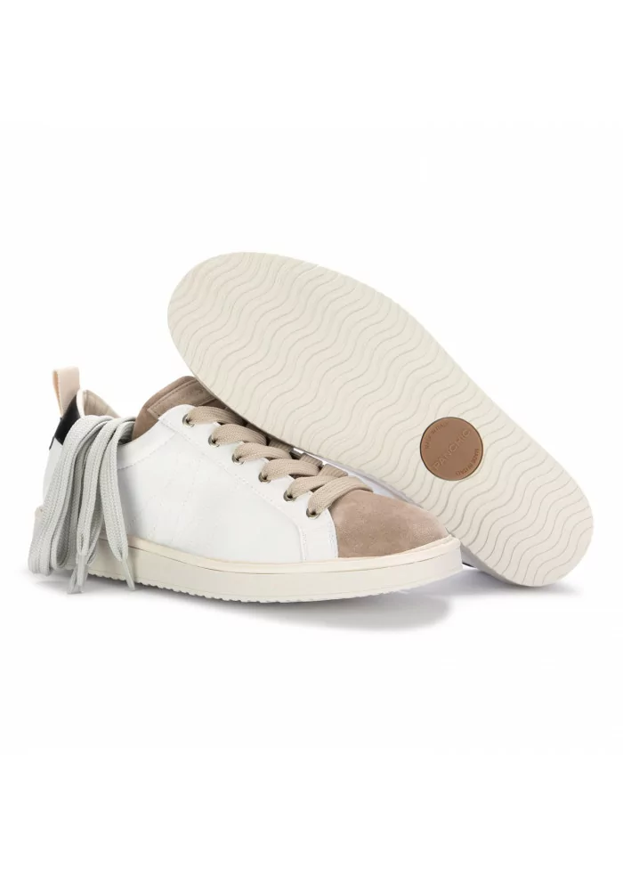 PANCHIC | SNEAKERS ECO-PELLE BIANCO BEIGE Spedizione Gratuita