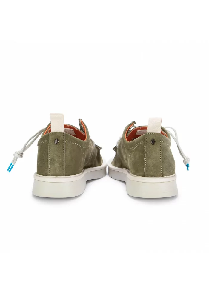 PANCHIC | SCARPE ALLACCIATE CAMOSCIO VERDE SALVIA Soddisfazione Garantita