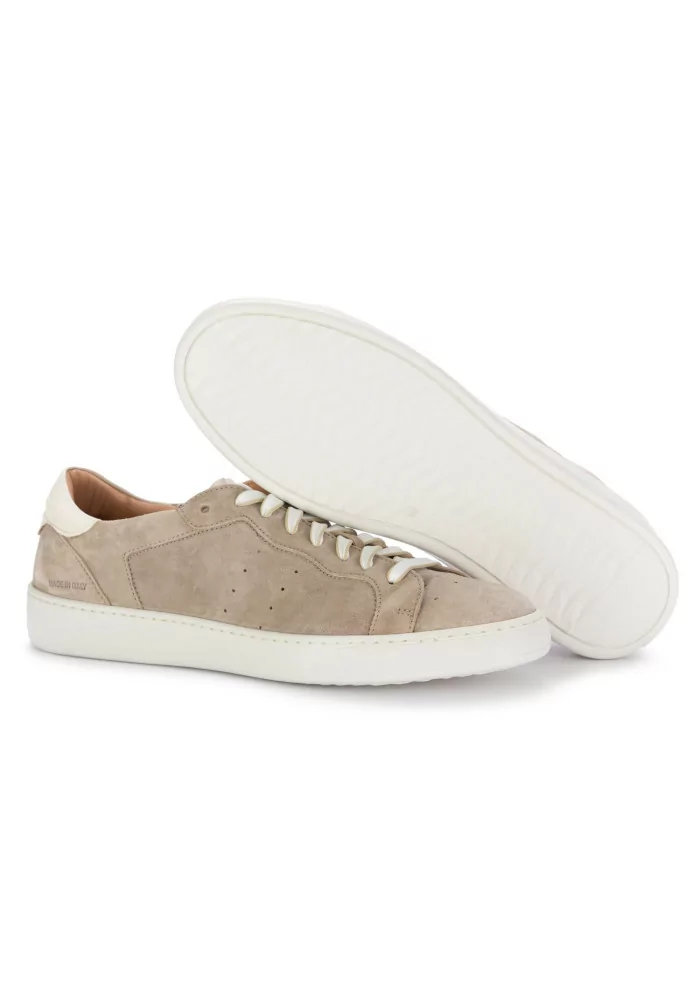 MANOVIA 52 | SNEAKERS WATER PELLE SCAMOSCIATA BEIGE Promozione Limitata