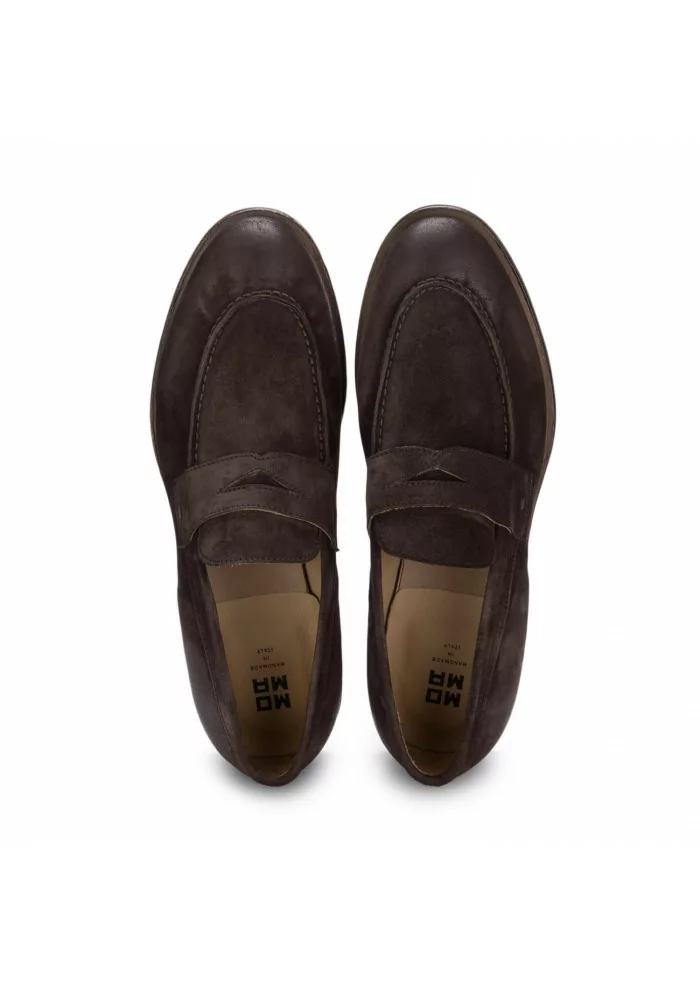 MOMA | MOCASSINI OLIVER WATER SCAMOSCIATO MARRONE Saldi
