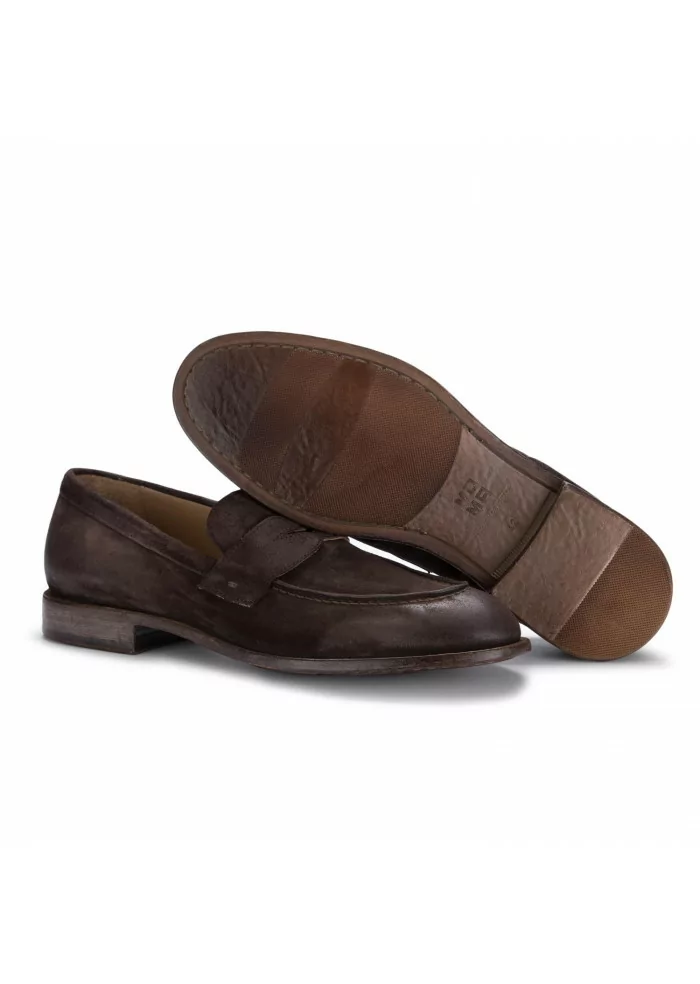 MOMA | MOCASSINI OLIVER WATER SCAMOSCIATO MARRONE Saldi