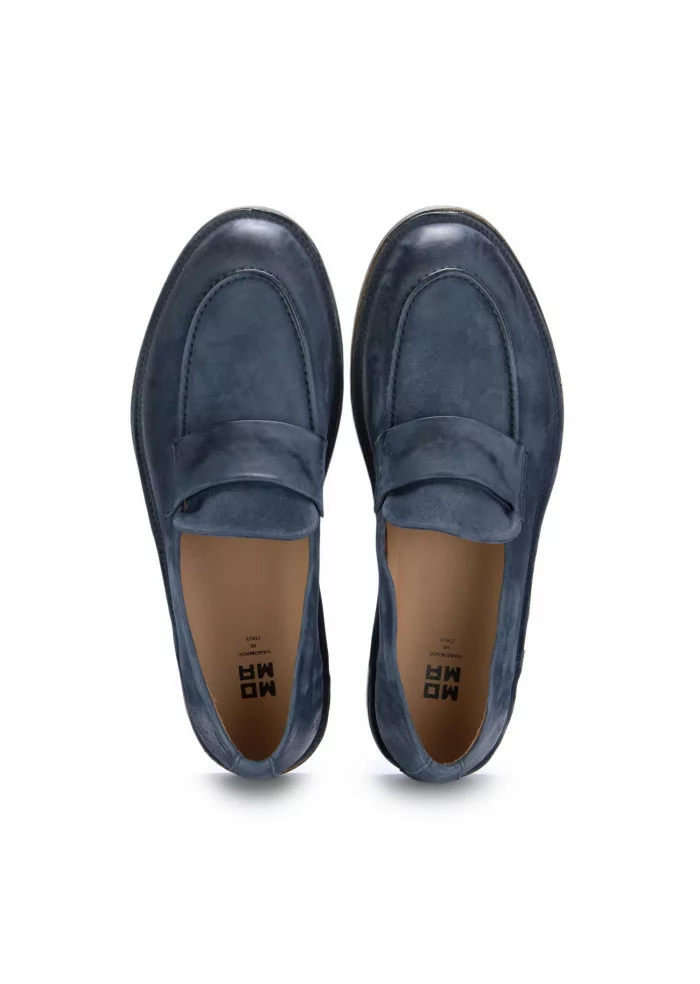 MOMA | MOCASSINI OLIVER WATER SCAMOSCIATO BLU NAVY Hotsell