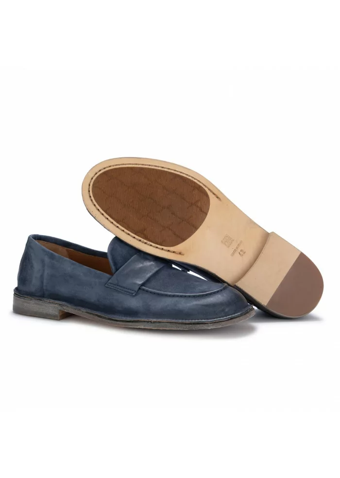 MOMA | MOCASSINI OLIVER WATER SCAMOSCIATO BLU NAVY Hotsell
