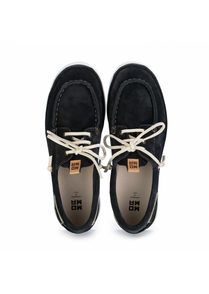 MOMA | SCARPE BASSE YACHT SCAMOSCIATO BLU NAVY Vendita Economica