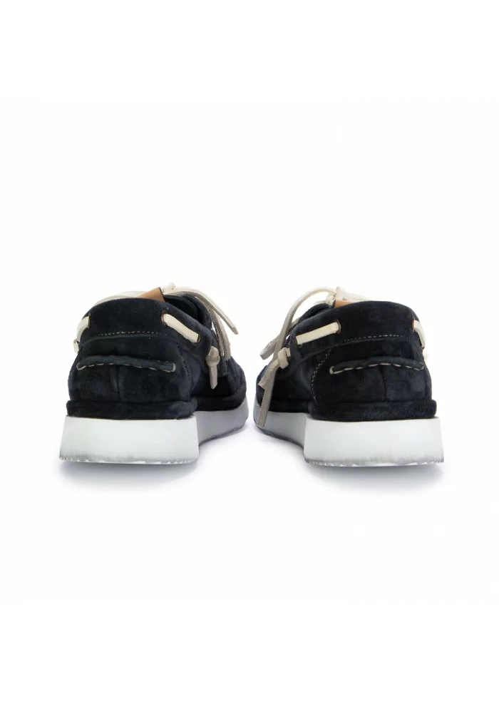 MOMA | SCARPE BASSE YACHT SCAMOSCIATO BLU NAVY Vendita Economica