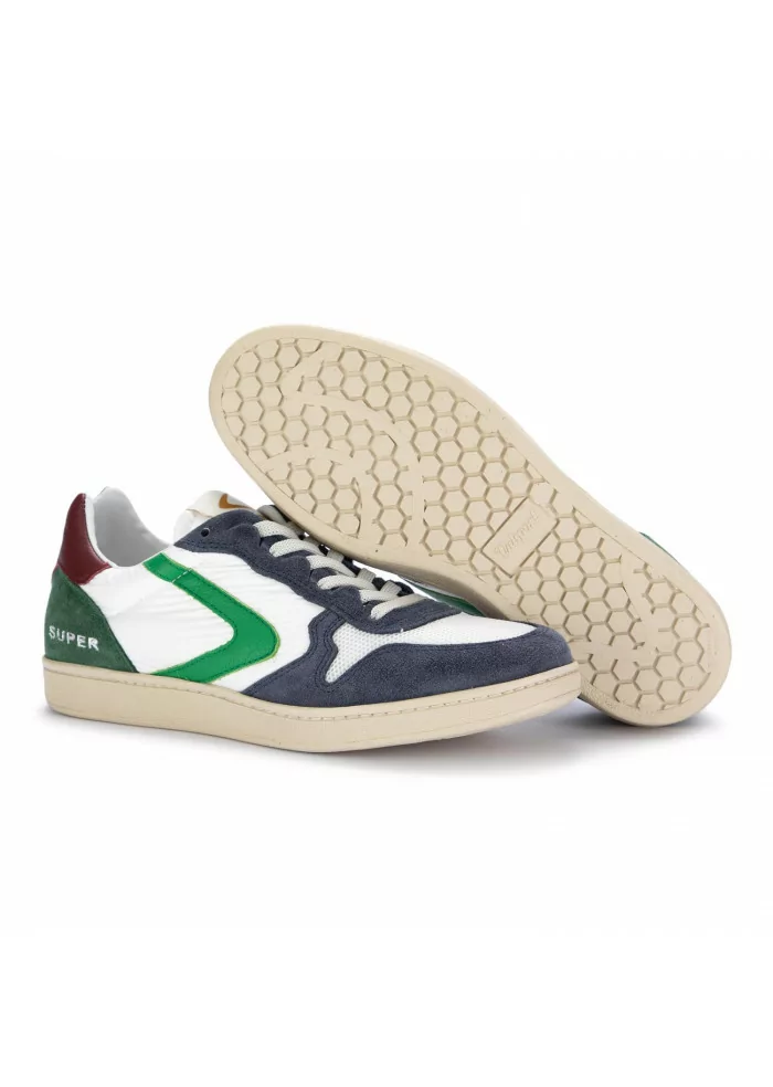 VALSPORT 1920 | SNEAKERS SUPER NYLON MESH BIANCO BLU VERDE Vendite Flash