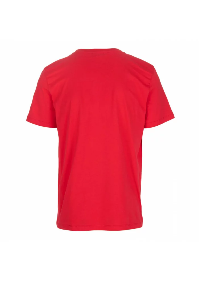 DONDUP | T-SHIRT REGULAR LOGO ROSSO Italy
