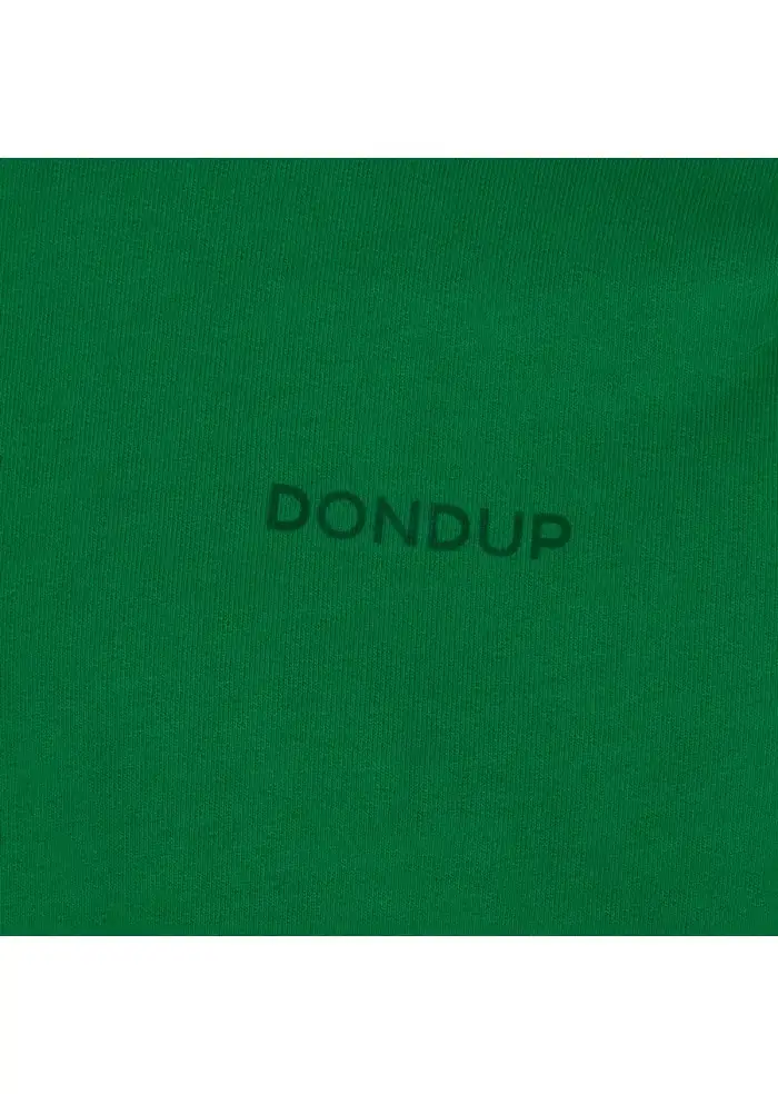 DONDUP | FELPA REGULAR LOGO VERDE 2025